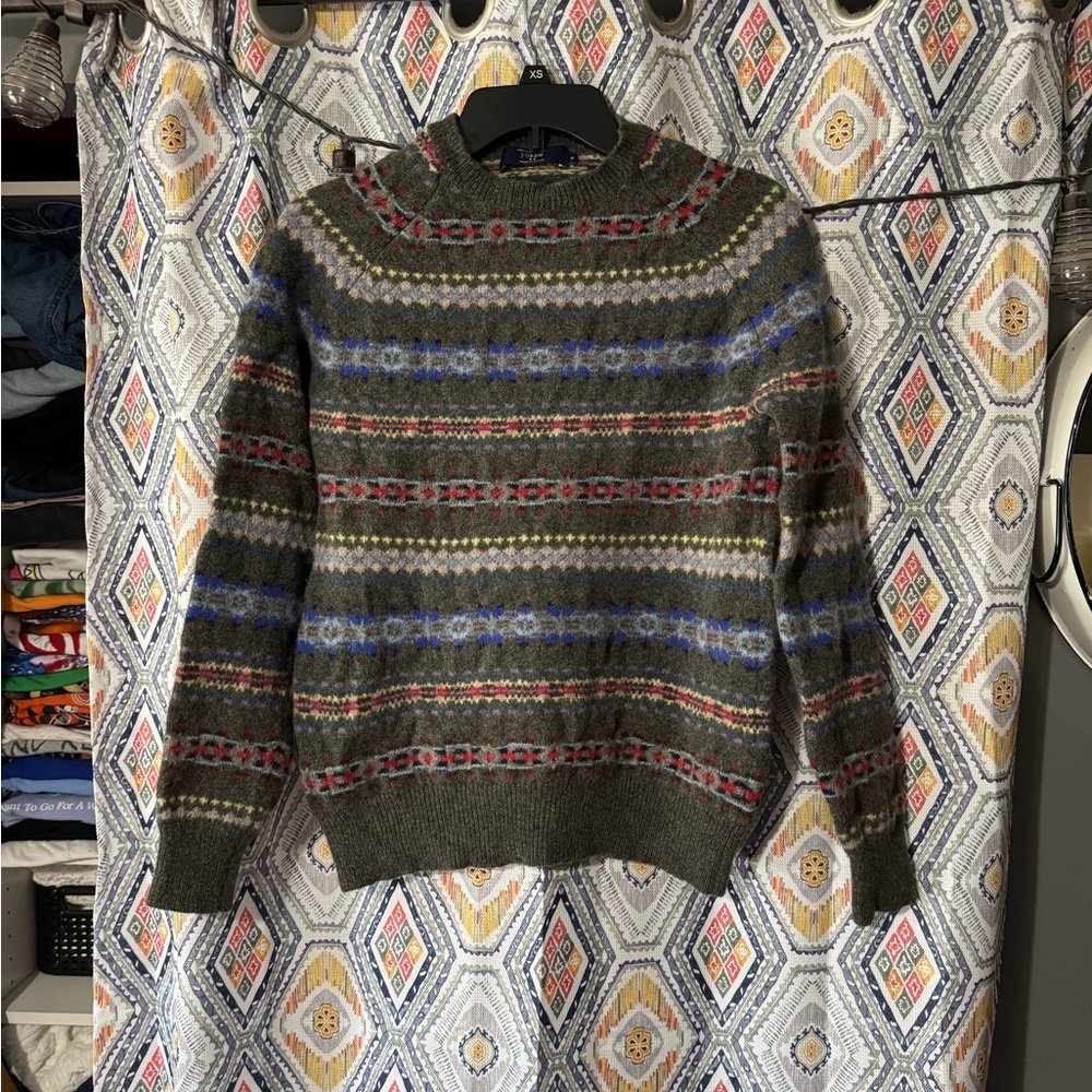 LambsWool Fair Isle Sweater